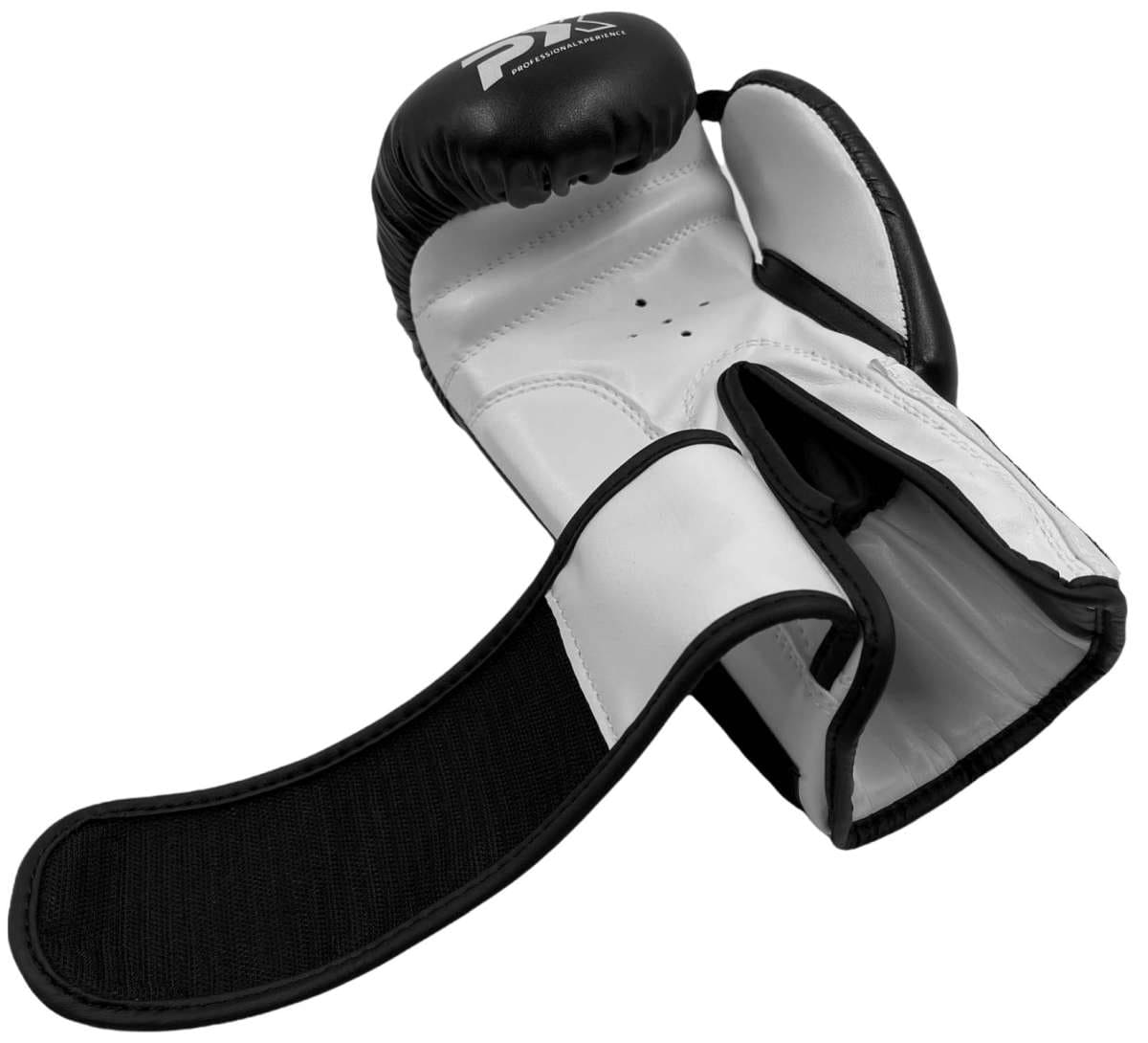 Phoenix: 'Kids Glove Boys' Barn Boxningshandskar - Svart/Vit