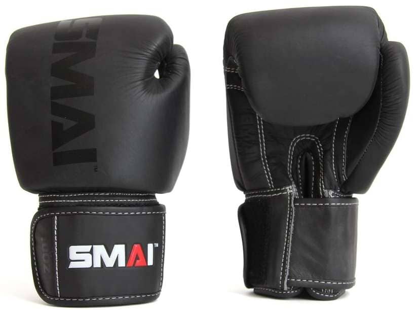 SMAI Elite P85 boxningshandskar, Boxning, Kickboxning, Thaiboxning, läder - Svart