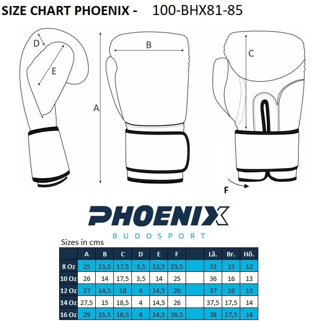 Phoenix: LEGACY 2 Boxningshandskar, konstläder, stenfärg