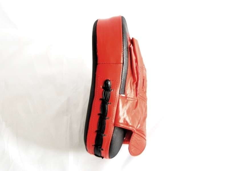 Phoenix: Fokusmitt, böjd, läder, Röd/Svart