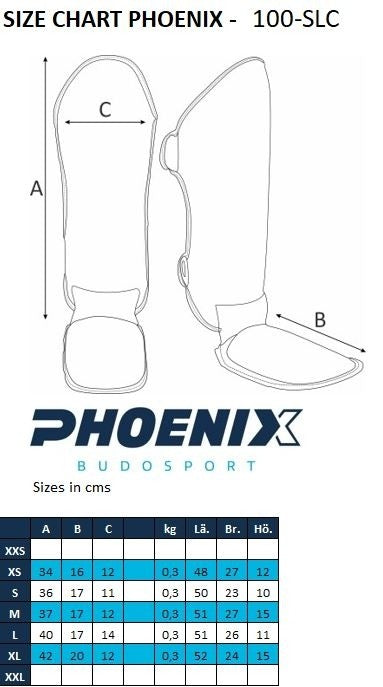 Phoenix: FIGHT PRO Benskydd i Konstläder – Rosa