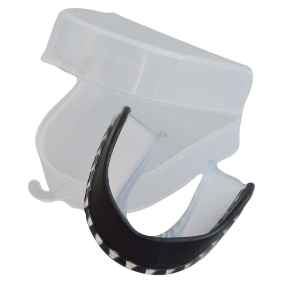 Phoenix: MGB Tandskydd för tandställning, sr - Svart + fodral