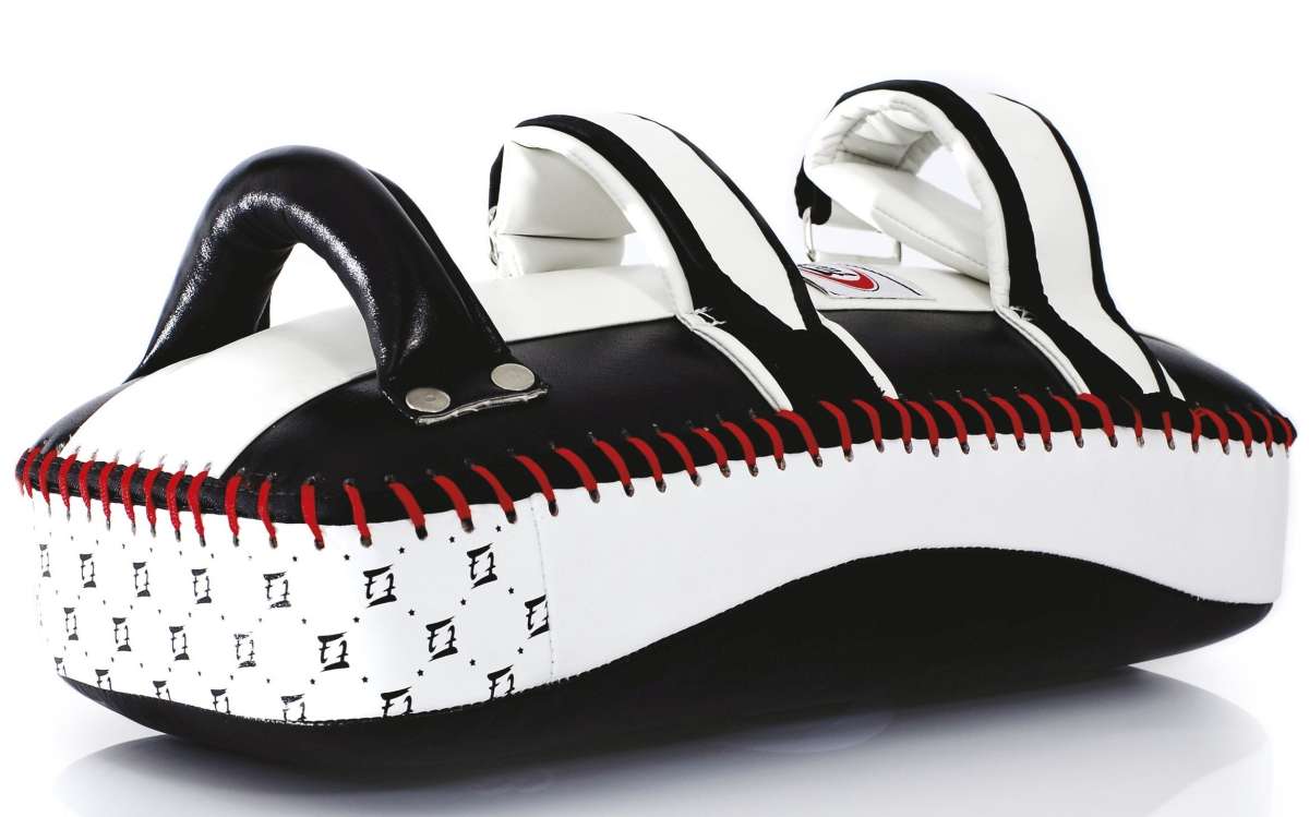 FAIRTEX KPLC2 Thai Mittsar, läder - Svart/Vit, par