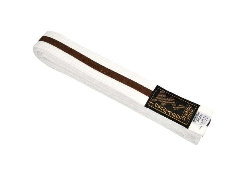 Phoenix: 2-Färgad Bälte - Vit/Blå-rand