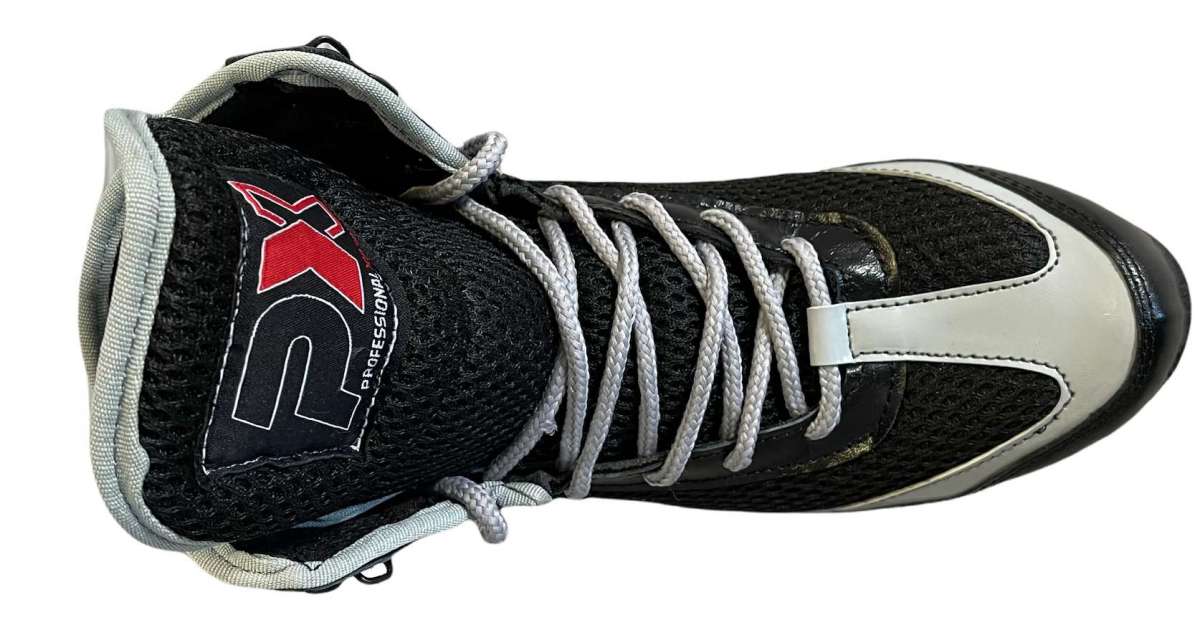 Phoenix: Boxningsskor – Svart/Grå | Lätta och Bekväma Kampsportsskor