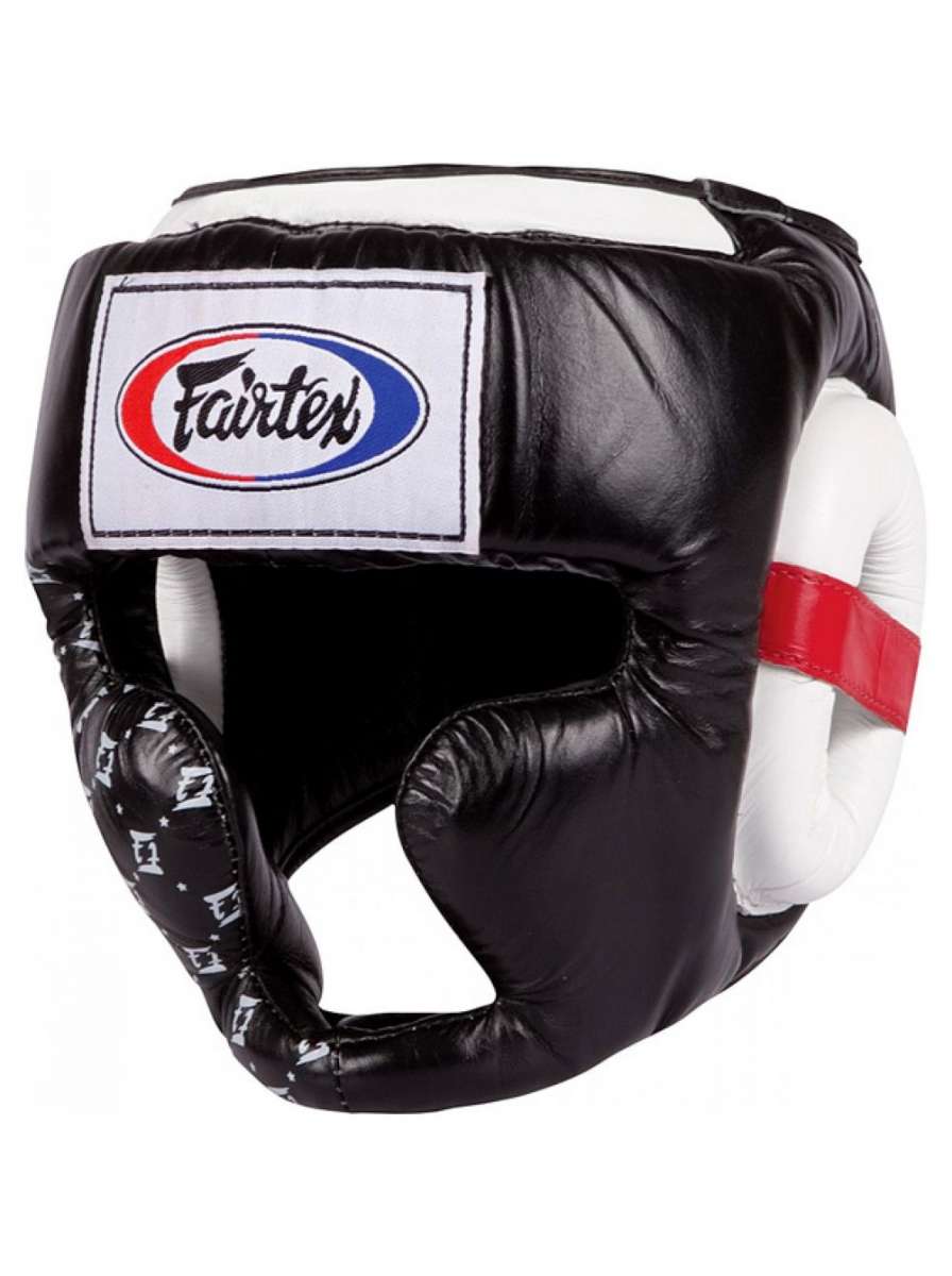 FAIRTEX HG10 Super Sparring Huvudskydd - Svart