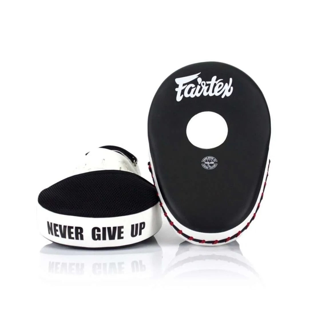 FAIRTEX Hand mitts par, svart-vit FMV13