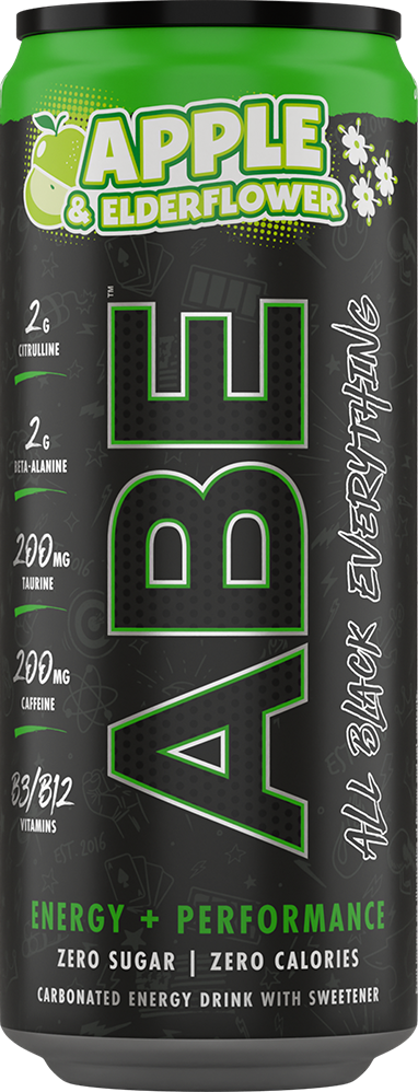 Applied Nutrition ABE Energy & Performance - 12 x 330 ml - Äpple & Fläder