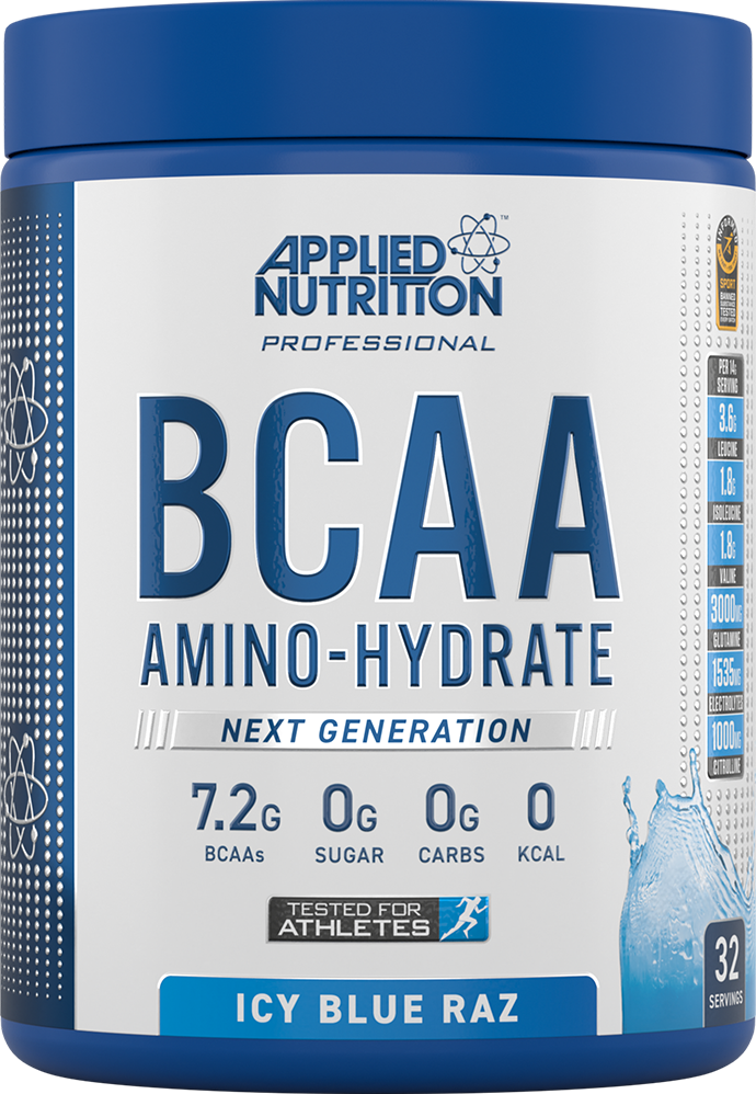 Applied Nutrition BCAA Amino Hydrate - 450 g - Isblå Hallon