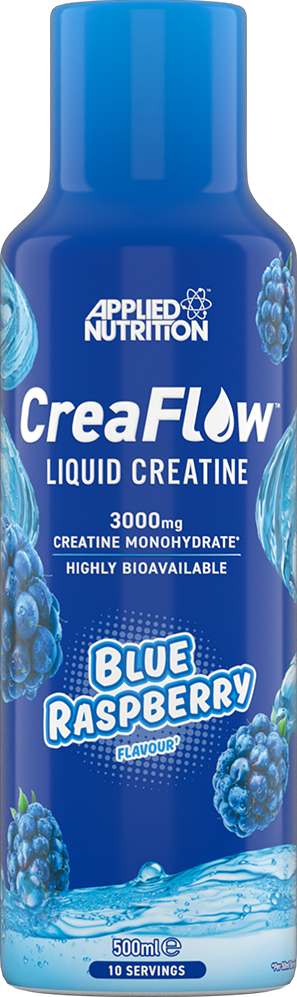 Applied Nutrition CreaFlow Flytande Kreatin – 500 ml – Blå Hallon