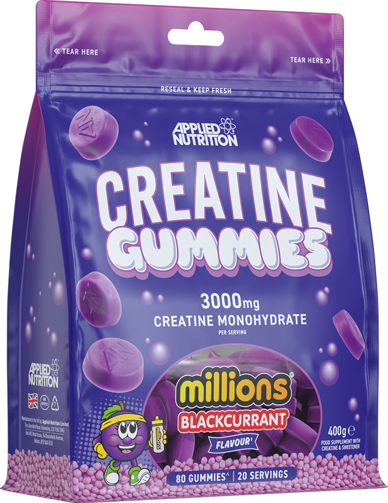 Applied Nutrition Kreatin Gummies - 20 portioner - Millions Svartvinbär