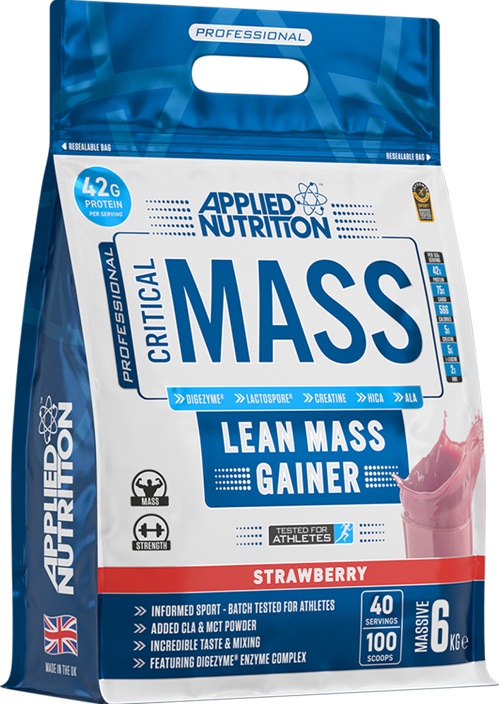 Applied Nutrition Critical Mass Professional - 6000 g - Vit Choklad Hallon