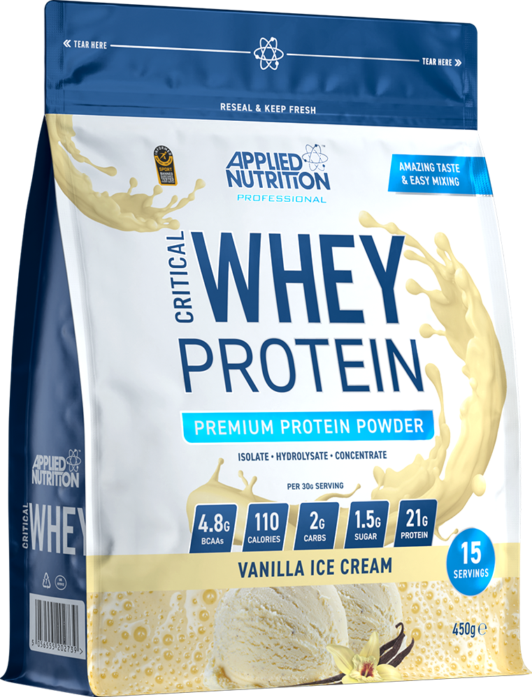 Applied Nutrition Critical Vassleprotein - 450 g - Vanilj