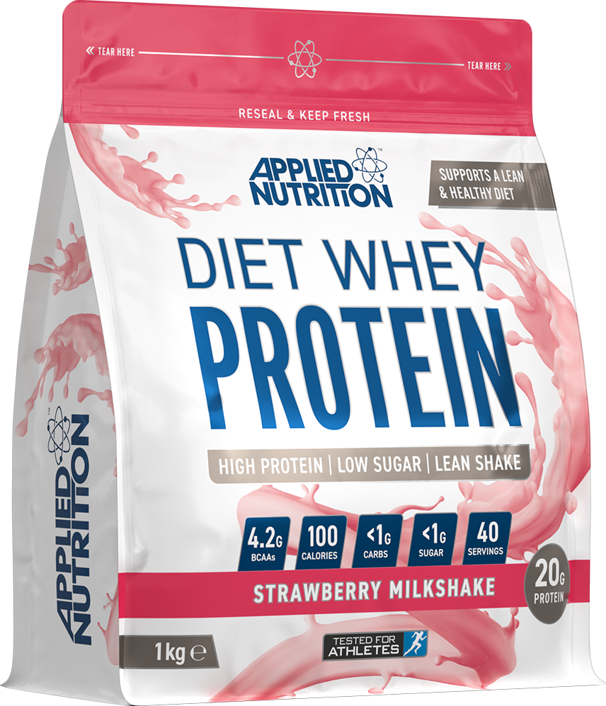 Applied Nutrition Diet Vassle Protein - 1000 g - Jordgubbsmilkshake