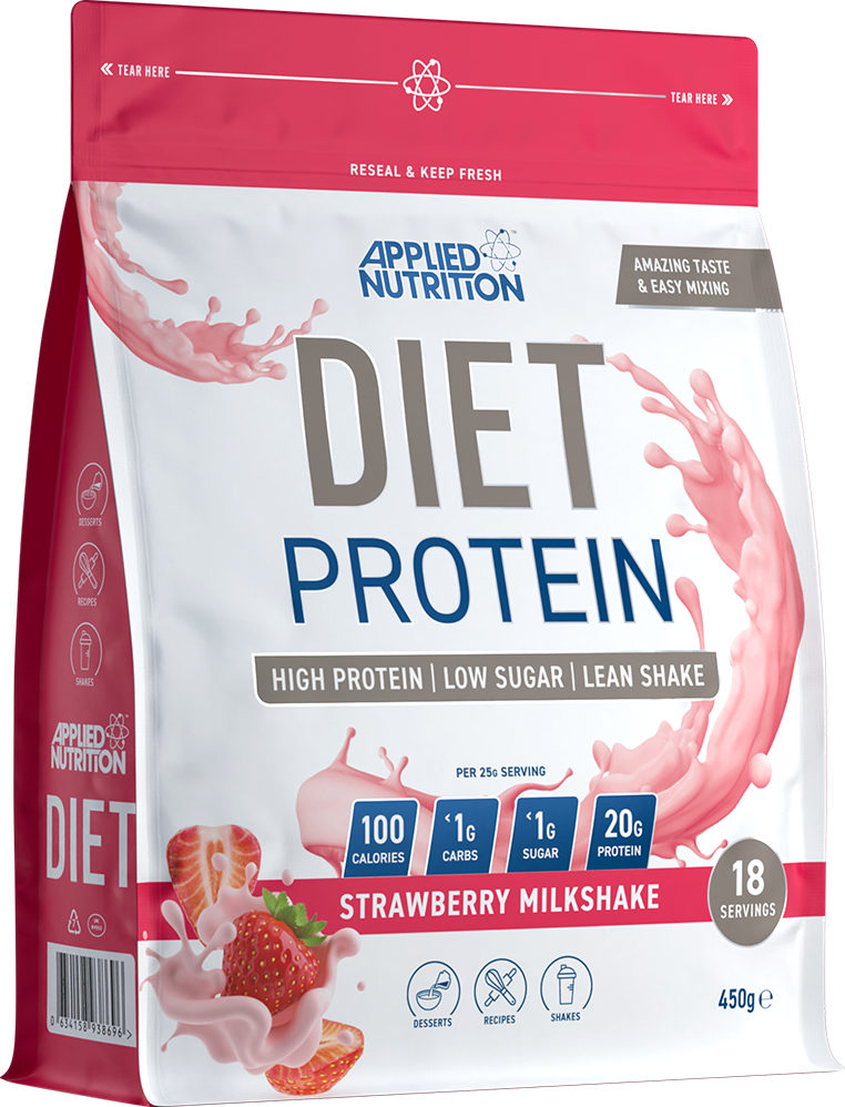 Applied Nutrition Diet Vassle Protein - 450 g - Jordgubbsmilkshake