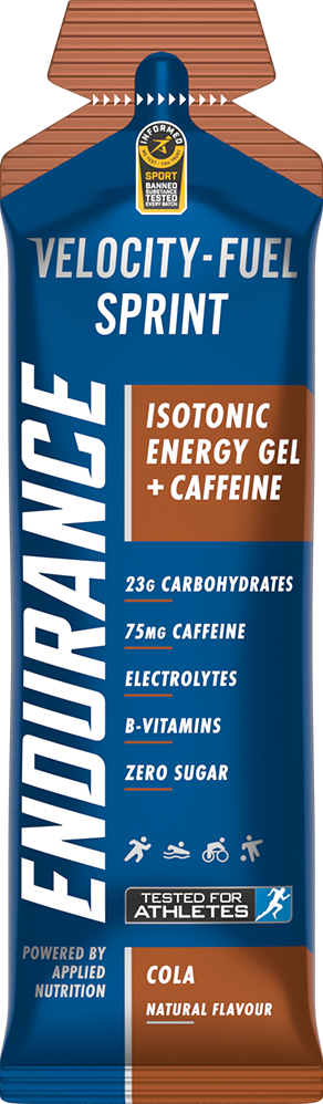 Applied Nutrition Endurance Sprint Gel With Caffeine - 20 x 60 ml - Cola
