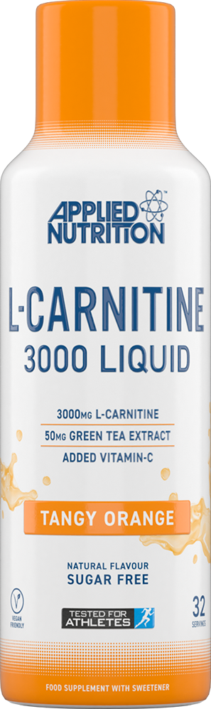 Applied Nutrition Liquid L-Carnitine - 480 ml - Tangy Orange