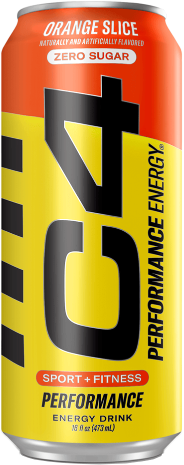 C4 Energy - 12 x 500 ml - Orange Slice