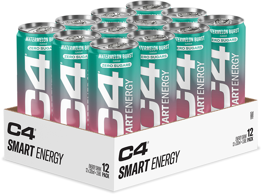 C4 Smart Energy - 12 x 330ml - Watermelon