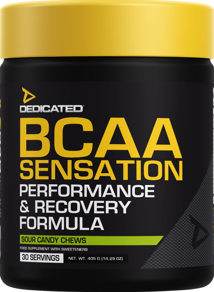 Dedicated Nutrition BCAA Sensation - 30 servings - Sour Candy Chews