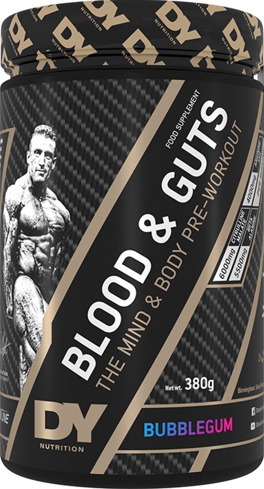 Dorian Yates Nutrition Blood & Guts - 380 g - Bubblegum