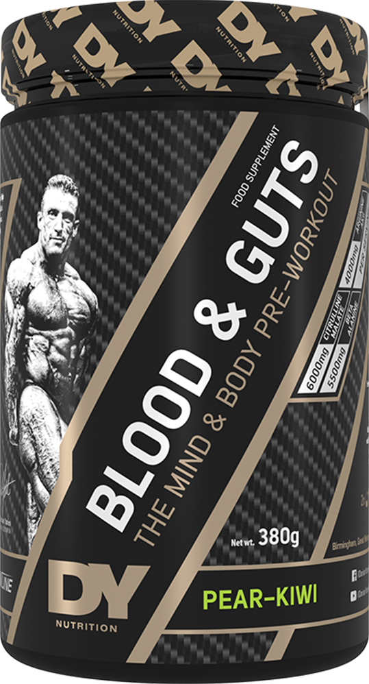 Dorian Yates Nutrition Blood & Guts - 380 g - Pear Kiwi
