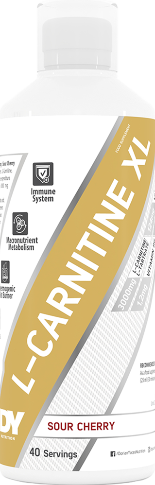 Dorian Yates Nutrition L-Carnitine XL - 1000 ml - Cherry