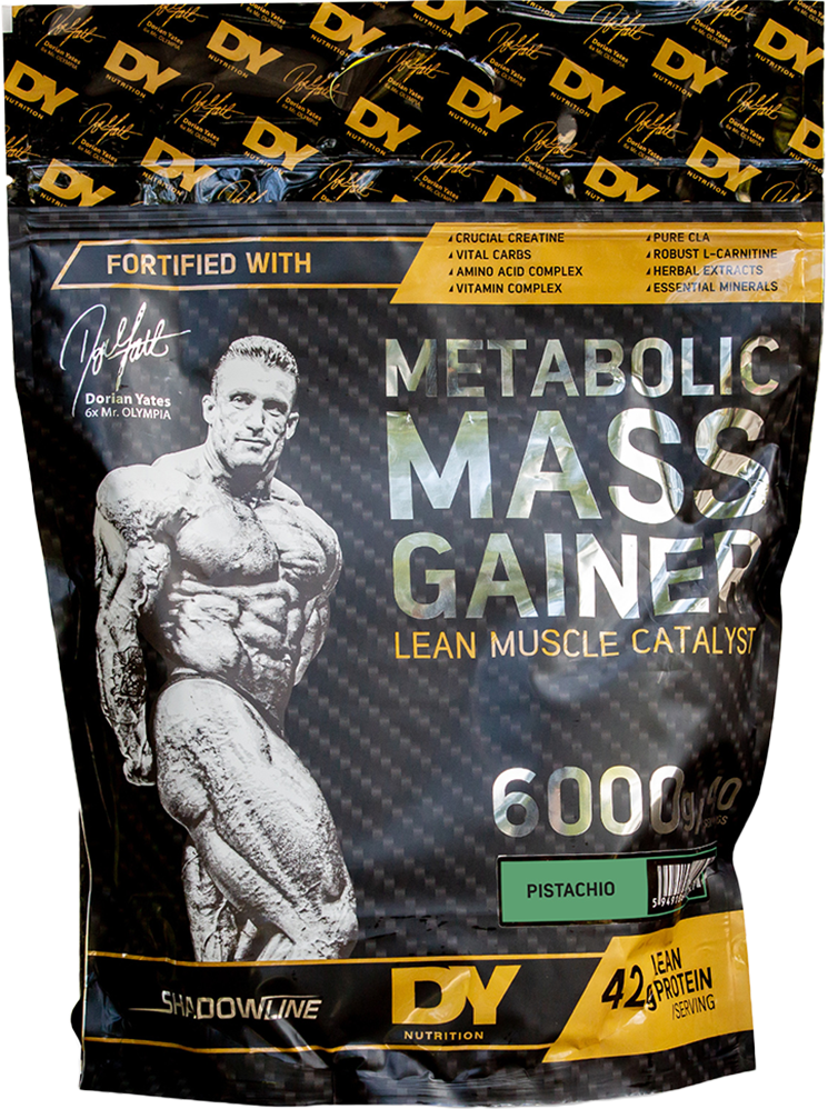 Dorian Yates Nutrition Metabolic Mass Gainer - 6000 g - Pistachio