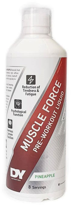 Dorian Yates Nutrition Muscle Force PWO Liquid - 500 ml - Orange