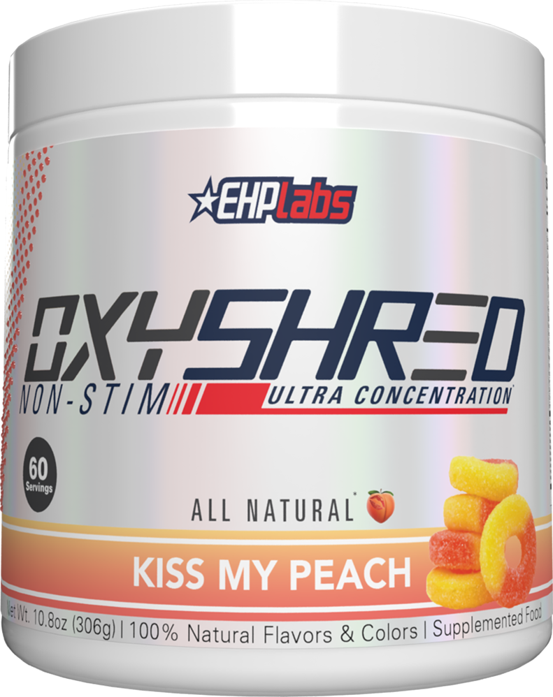 EHP Labs OxyShred Non-Stim - 60 servings - Kiss My Peach