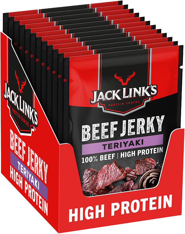 Jack Link's Beef Jerky - 12 x 40 g - Teriyaki