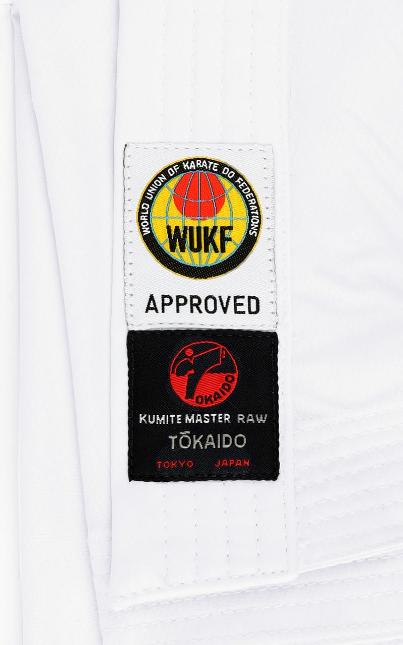 TOKAIDO Karate Gi, Kumite Master RAW, WUKF - Vit