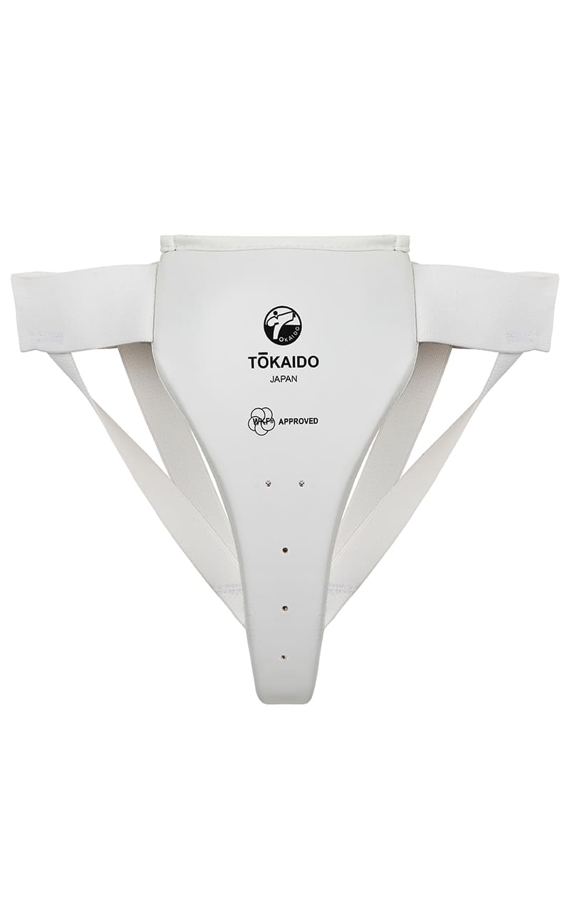 TOKAIDO Dam Karate Ljumskskydd, WKF - Vit
