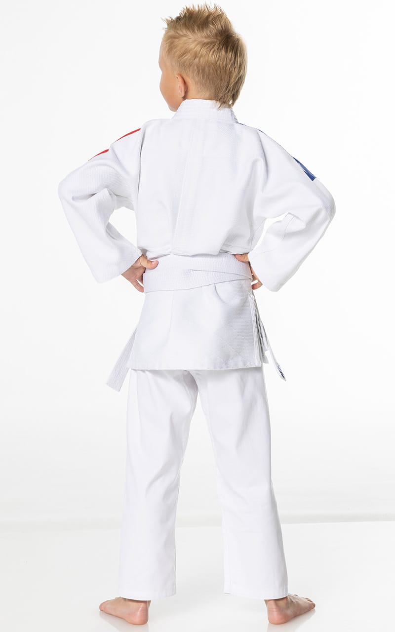 MIZUNO Barnjudodräkt – Kodomo Plus FFJ | Kampsport & Träning