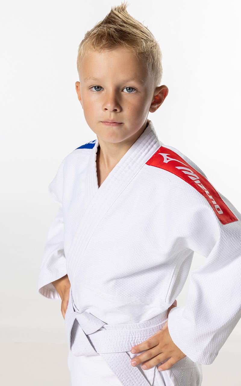 MIZUNO Barnjudodräkt – Kodomo Plus FFJ | Kampsport & Träning