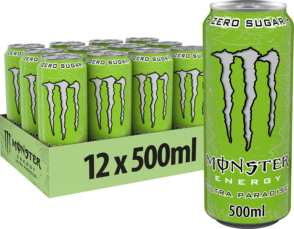 Monster Energy Ultra - 12 x 500 ml - Paradise)