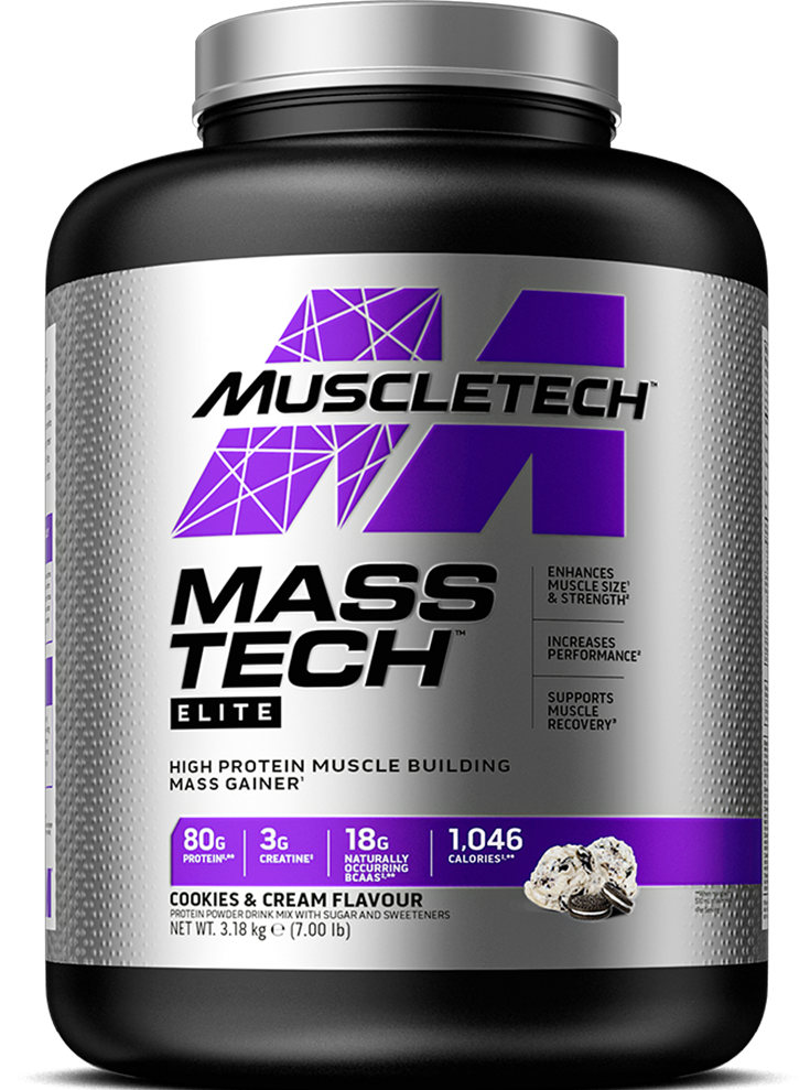 MuscleTech Mass Tech Elite - 3180 g - Cookies & Cream