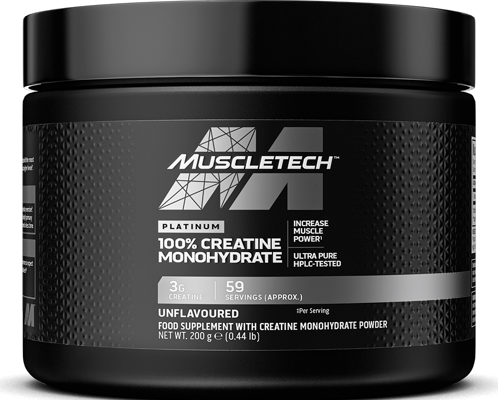 MuscleTech Platinum 100% Kreatin Monohydrat - 200 g