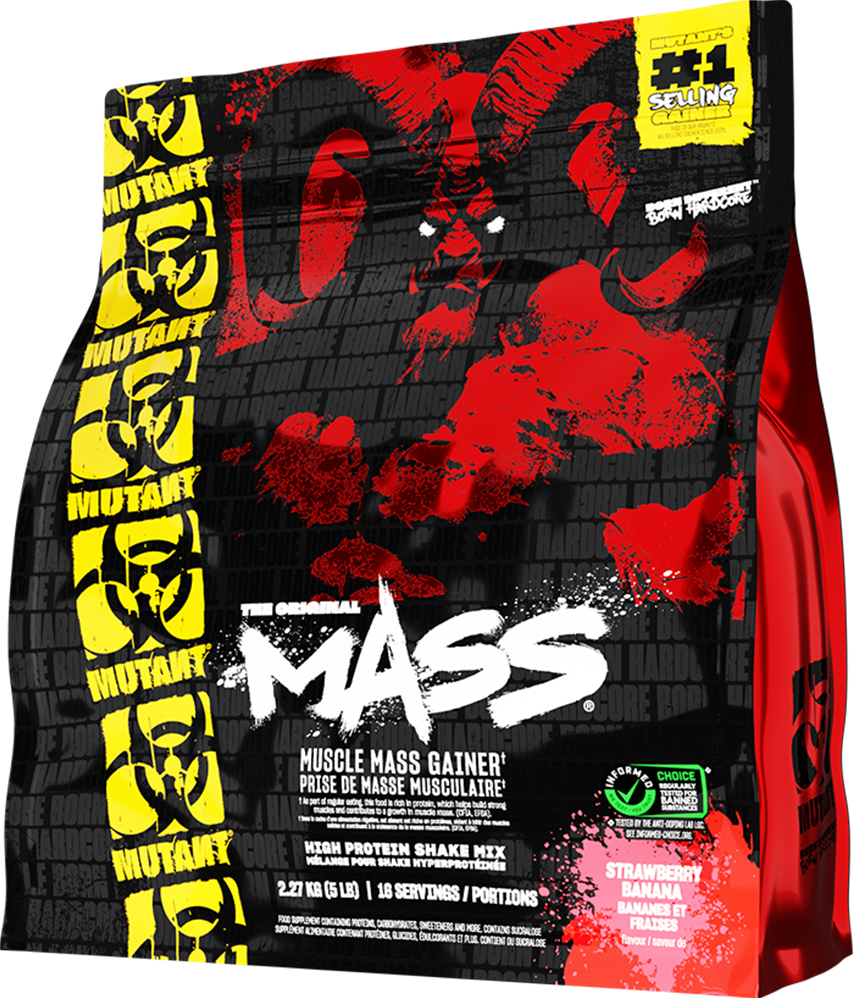 Mutant Mass - 2270 g - Strawberry Banana