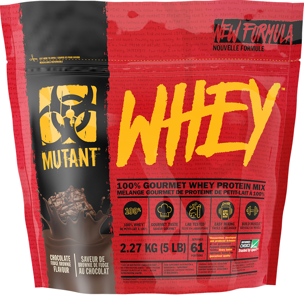Mutant Vassleprotein - 2270 g - Chocolate Fudge Brownie