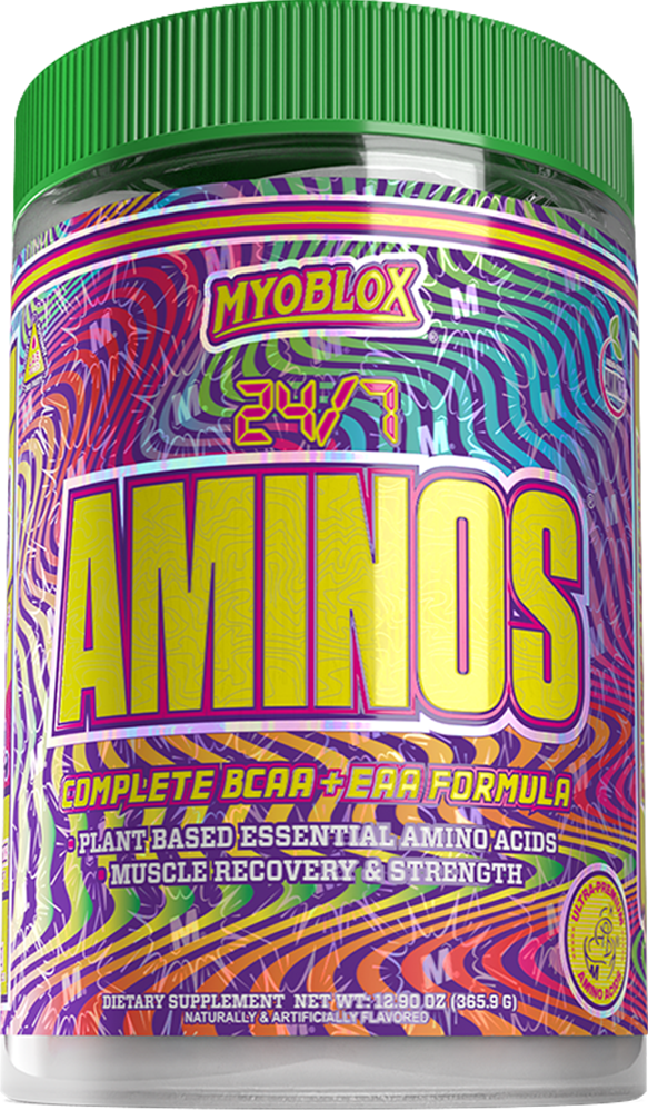 MyoBlox 24/7 Aminos - 30 servings - Rainbow Haze