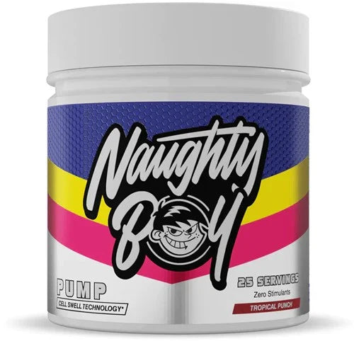 Naughty Boy Pump Pre-Workout - 400 g - Tropical Punch