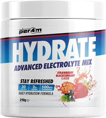 PER4M Hydration Electrolyte Mix - 210 g - Strawberry Blackcurrant