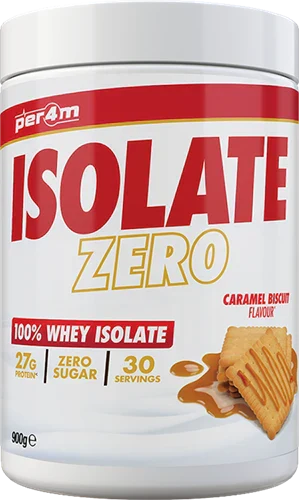 PER4M Isolate Zero - 900 g - Caramel Biscuit