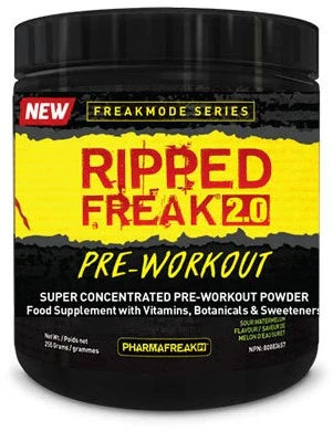 PharmaFreak Ripped Freak Pre-workout - Blue Raspberry