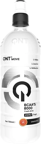 QNT BCAA's 8000 mg - 12 x 700 ml - White Grapefruit