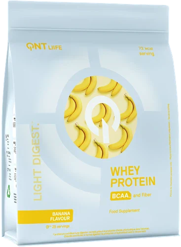 QNT Light Digest Vassleprotein - 500 g - Banan
