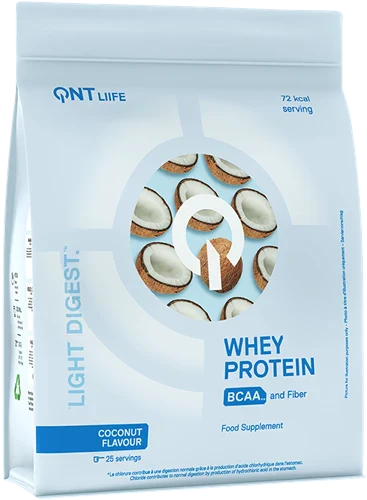 QNT Light Digest Vassleprotein - 500 g - Kokos