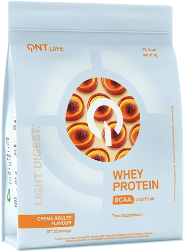 QNT Light Digest Vassleprotein - 500 g - Creme Brulee