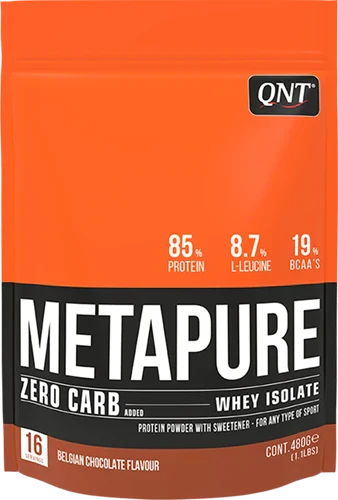 QNT Zero Carb Metapure - 480 g - Belgian Chocolate